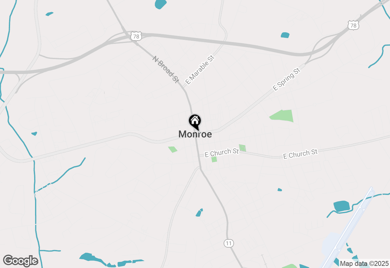 Map of 1299 Mcleod Estates Drive, Monroe, GA 30655