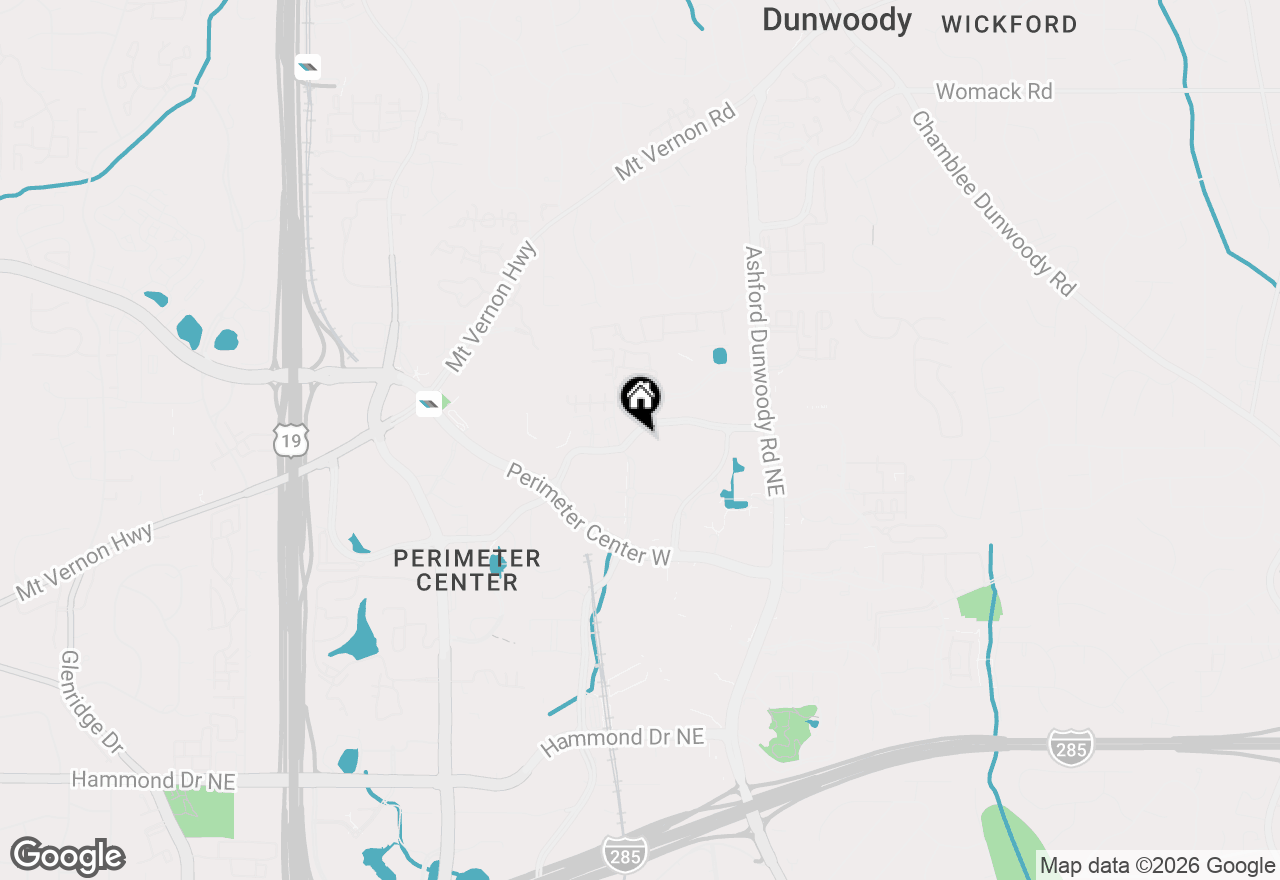 Map of 4561 Olde Perimeter Way #1104, Atlanta, GA 30346