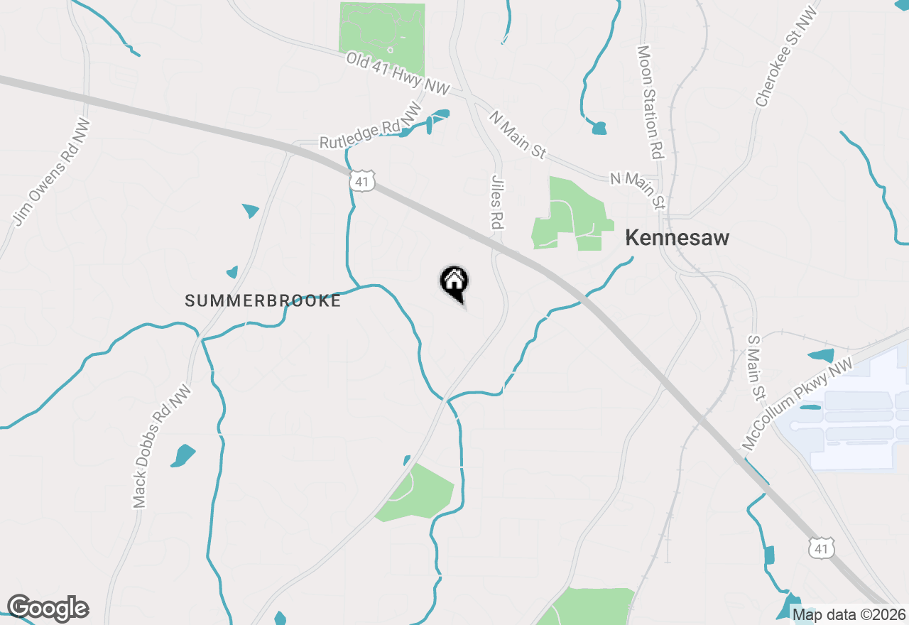 Map of 2734 Highland Ridge, Kennesaw, GA 30152