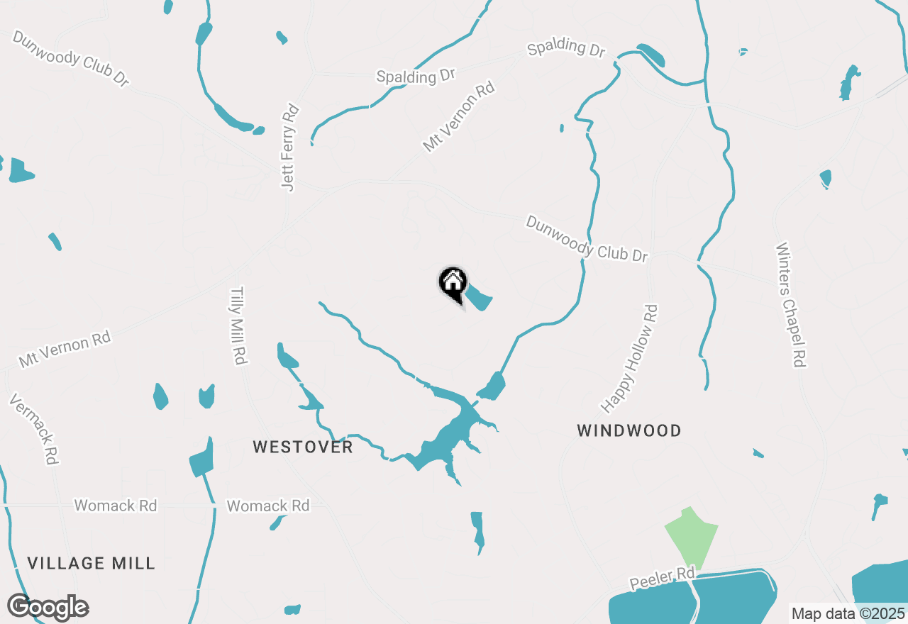 Map of 2324 Littlebrooke Lane, Dunwoody, GA 30338