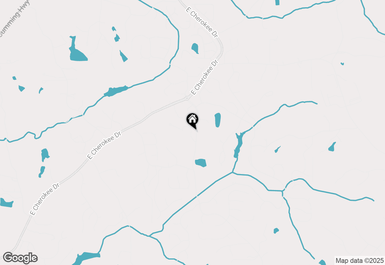 Map of 120 Woodford Lane, Canton, GA 30115