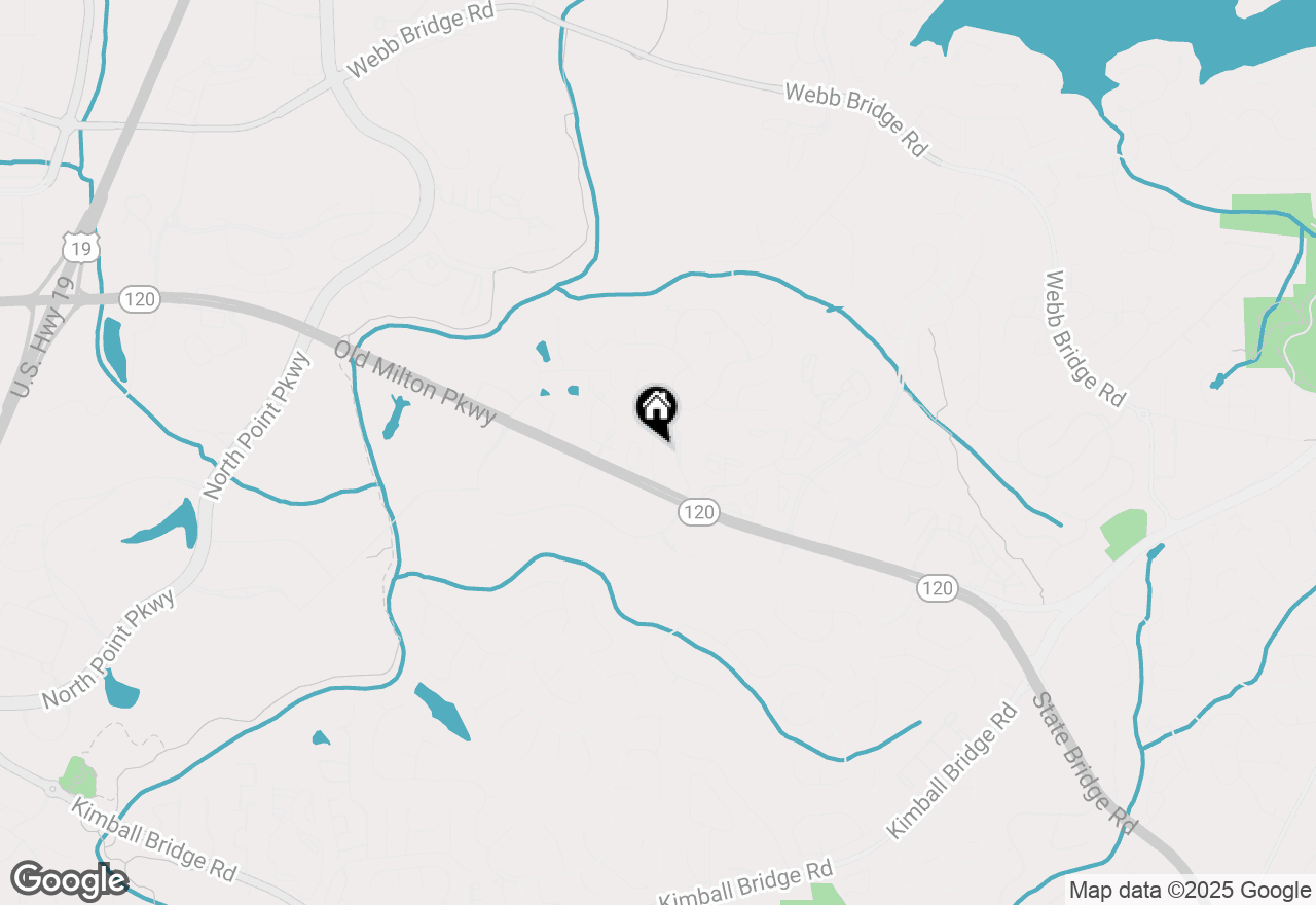 Map of 5479 Bridge Pointe Drive, Alpharetta, GA 30005