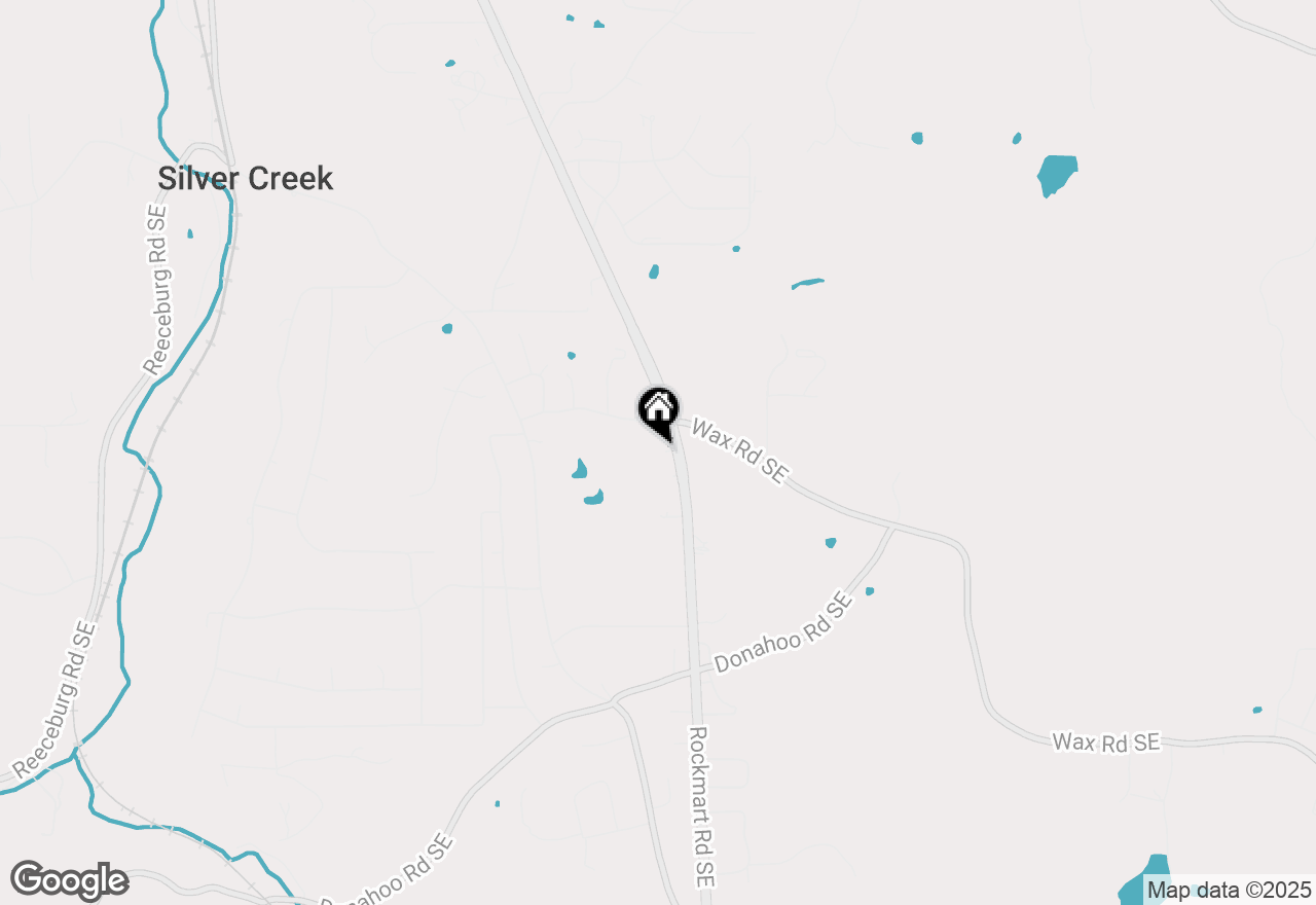 Map of 4682 Rockmart Road Se, Silver Creek, GA 30173