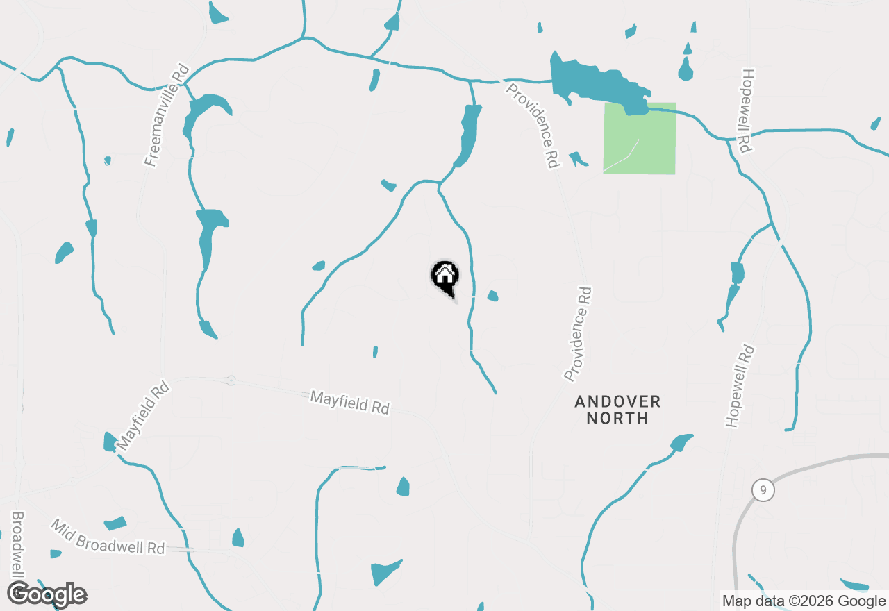 Map of 525 Tiverton Court, Alpharetta, GA 30009