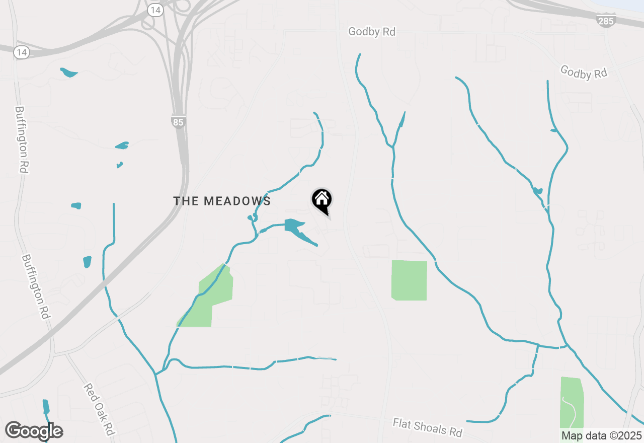 Map of 115 Camelot Drive, Atlanta, GA 30349