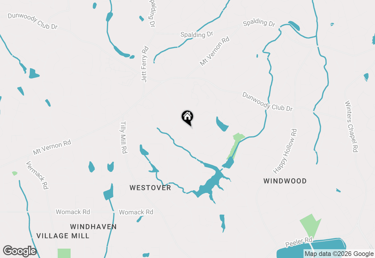 Map of 2237 Old Brooke Lane, Dunwoody, GA 30338