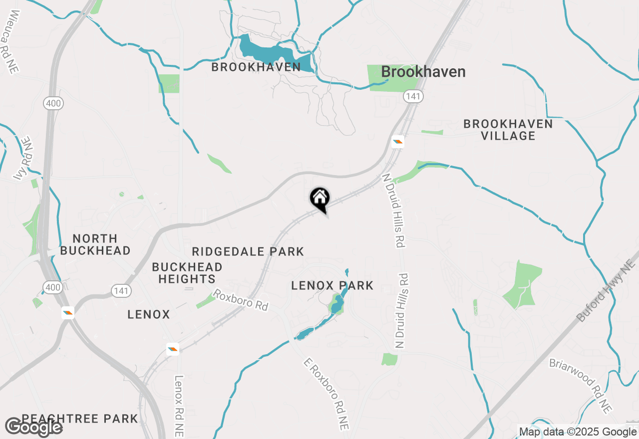 Map of 1070 Standard Drive Ne, Brookhaven, GA 30319