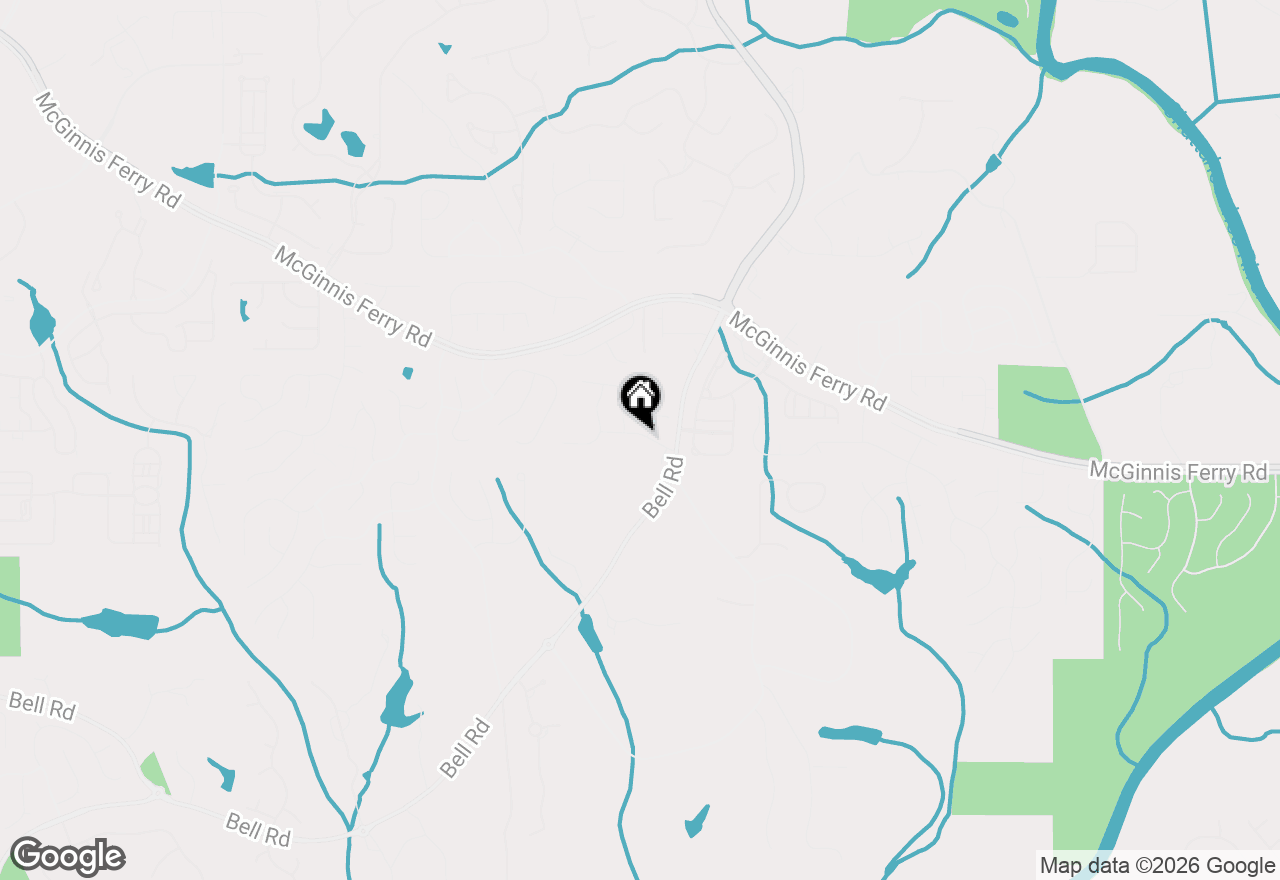 Map of 7670 Bellemont Ridge, Johns Creek, GA 30097