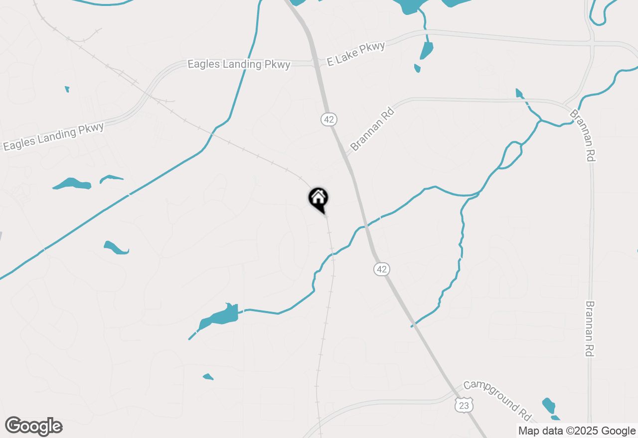 Map of 605 Sawgrass Walk, Mcdonough, GA 30253