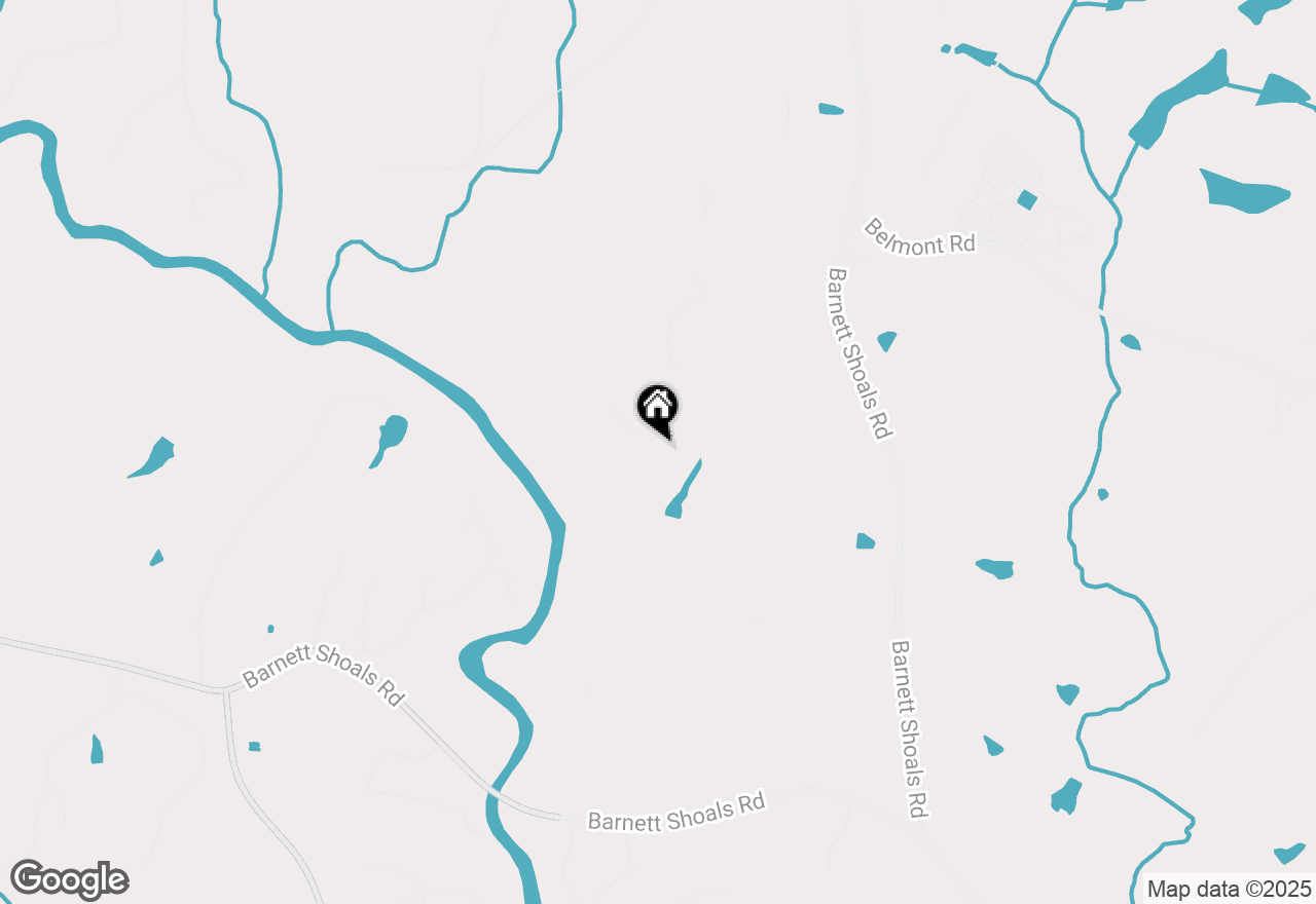 Map of 159 Hickory Pointe Drive, Athens, GA 30605