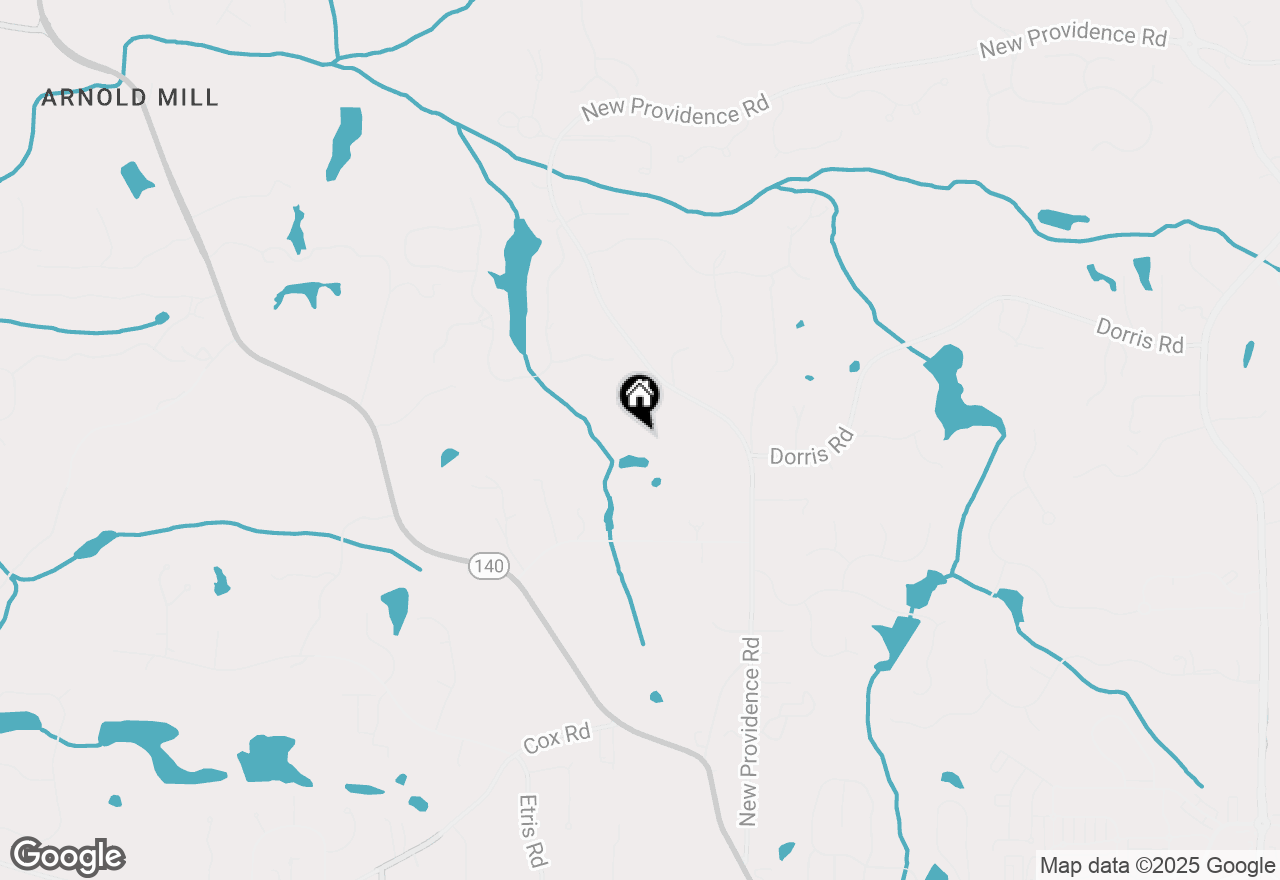 Map of 13340 New Providence Road, Milton, GA 30004