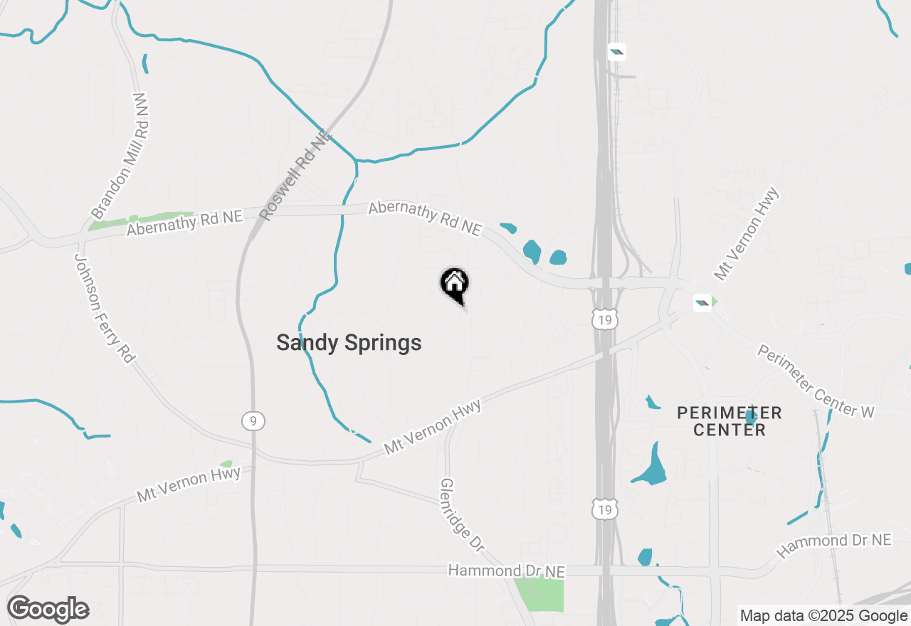 Map of 6454 Meridian Way, Atlanta, GA 30328