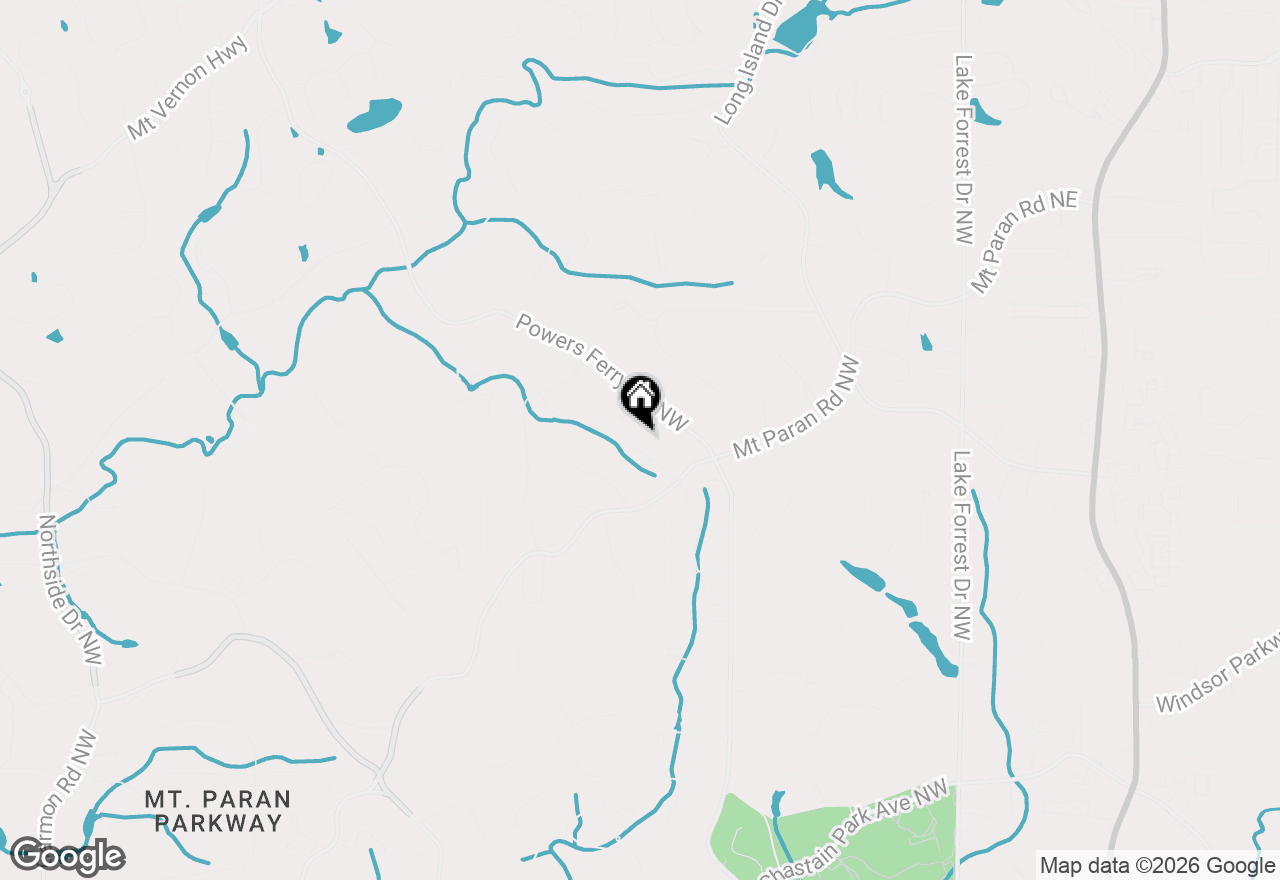 Map of 455 Laurel Chase Court, Sandy Springs, GA 30327
