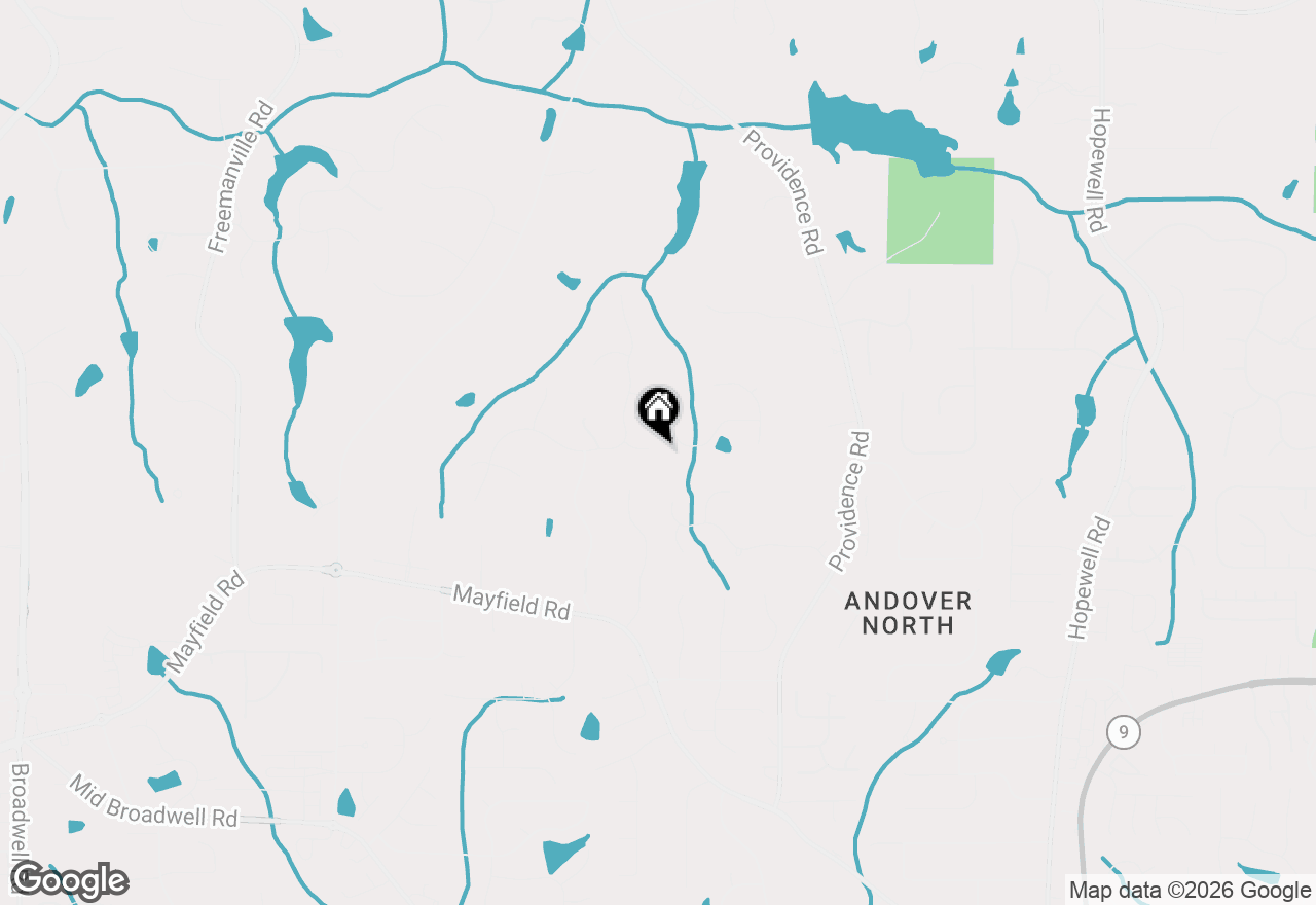 Map of 525 Tiverton Court, Alpharetta, GA 30009