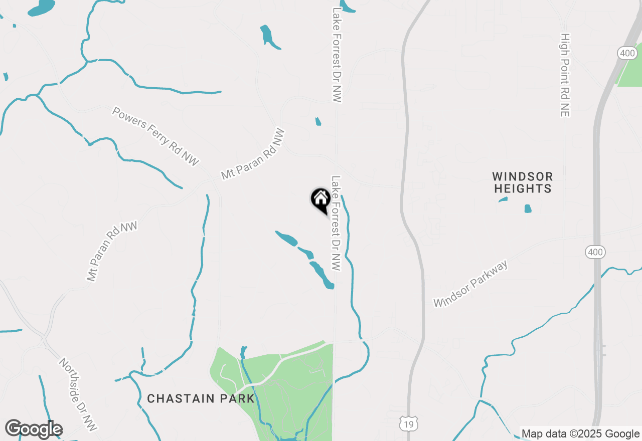 Map of 4795 Merlendale Court, Atlanta, GA 30327