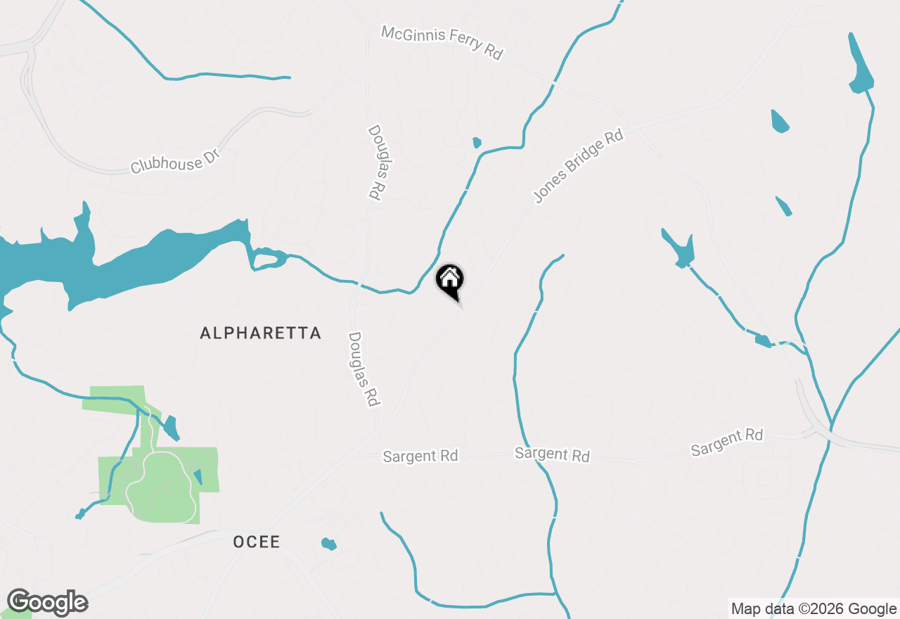Map of 12170 Stevens Creek Drive, Alpharetta, GA 30005