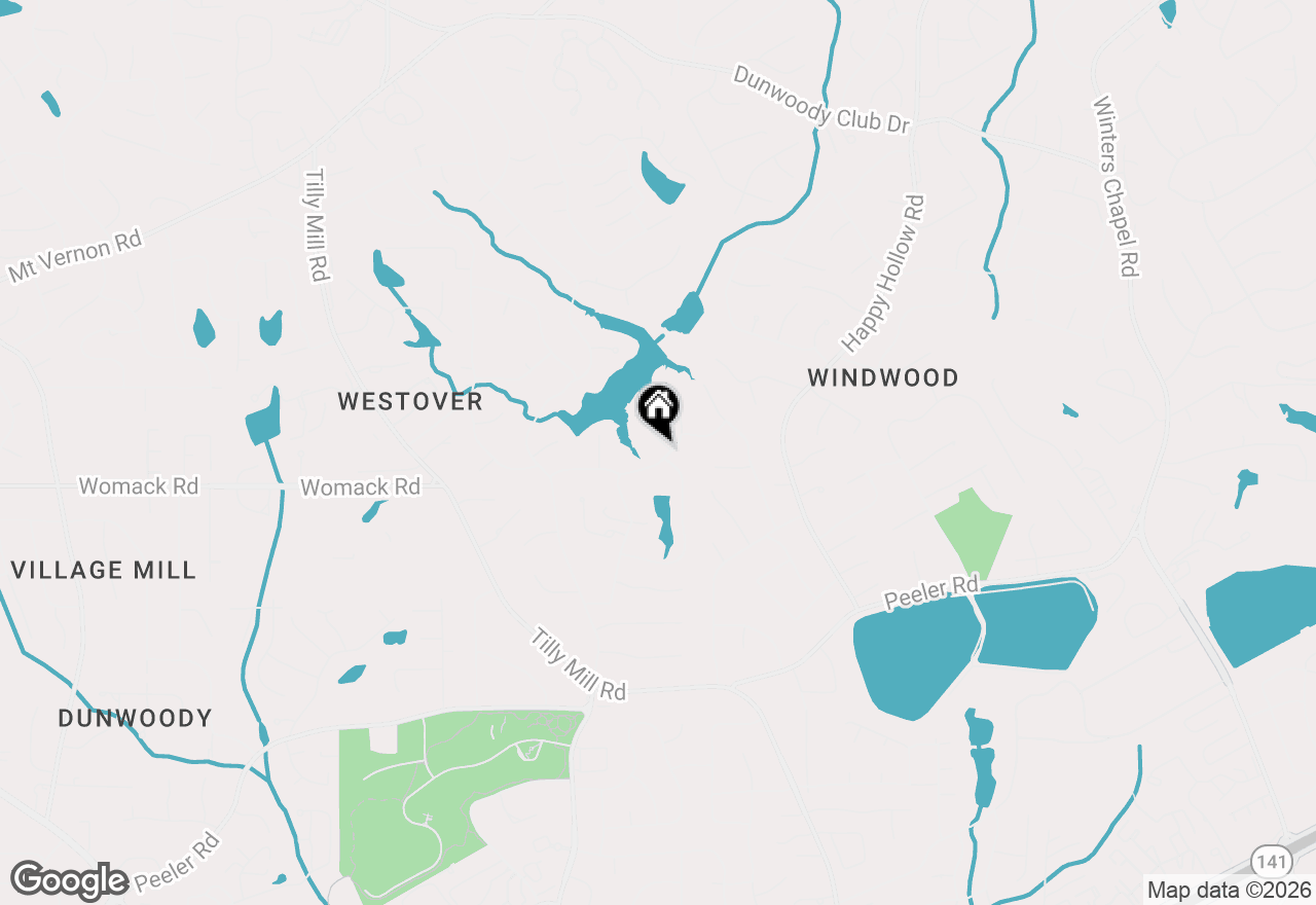 Map of 5000 Redcliff Court, Atlanta, GA 30338