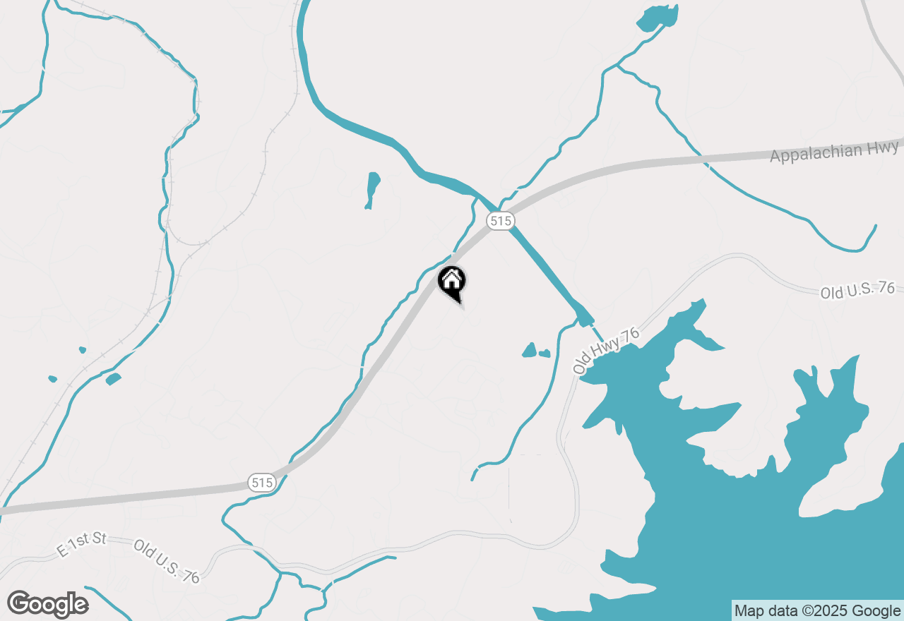 Map of 97 Lindsey Lane #17, Blue Ridge, GA 30513