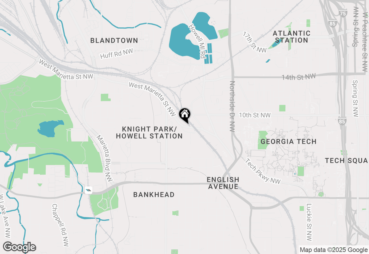 Map of 788 W Marietta Street Nw #1806, Atlanta, GA 30318