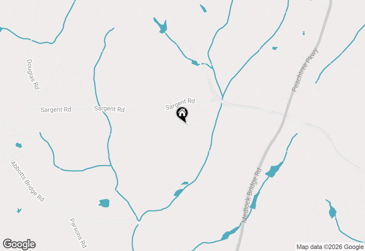 Map of 340 Waddington Trail, Johns Creek, GA 30097