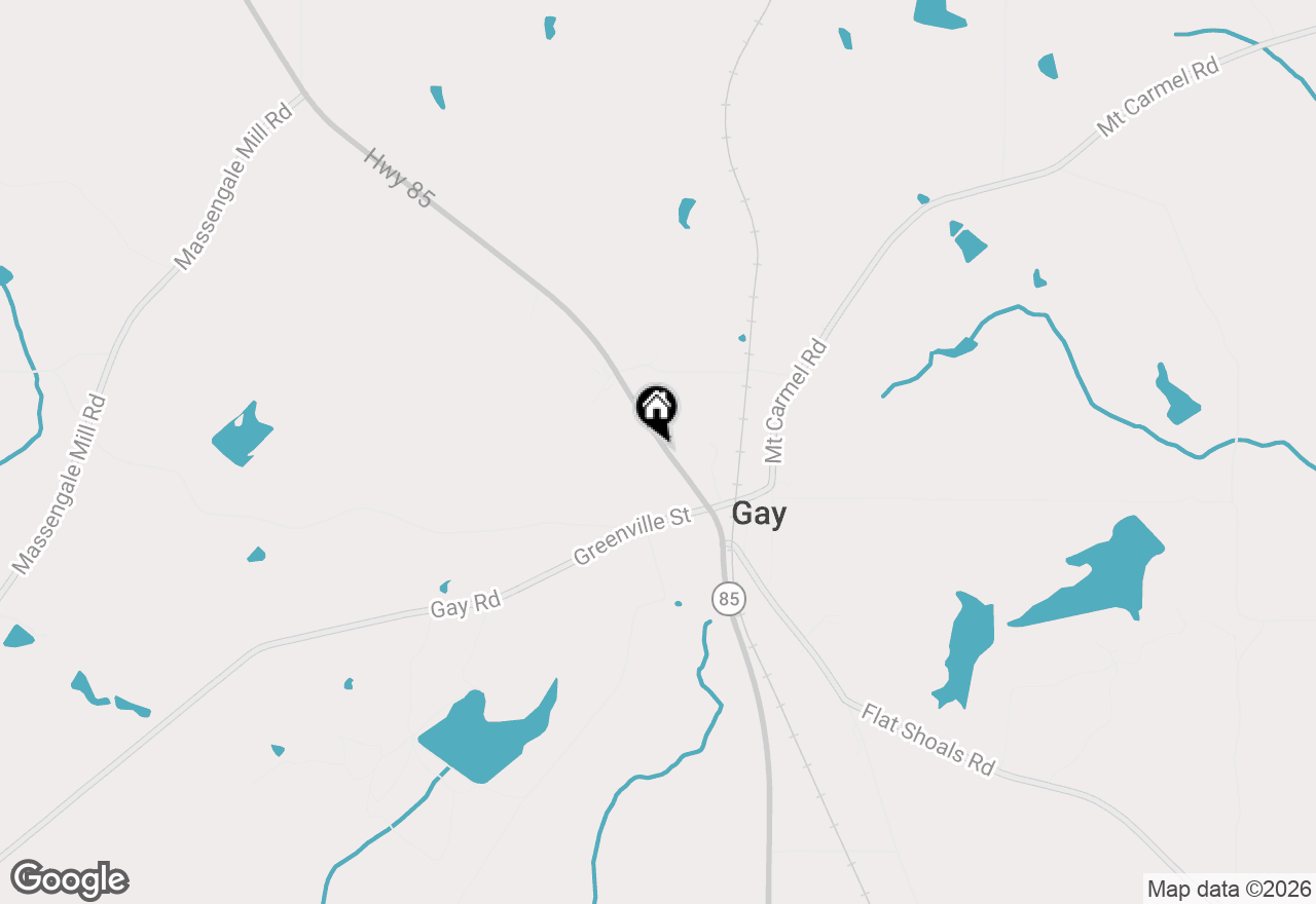 Map of 18911 Highway 85, Gay, GA 30218