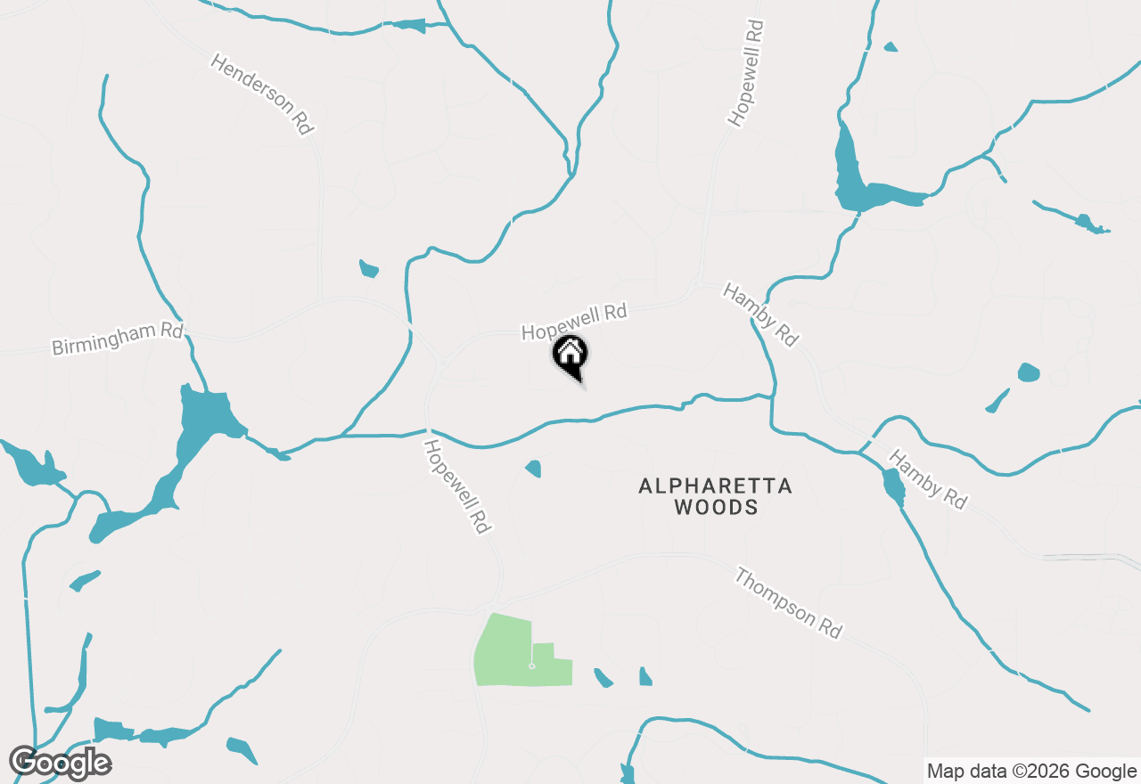 Map of 560 Hopewell Downs Drive, Milton, GA 30004