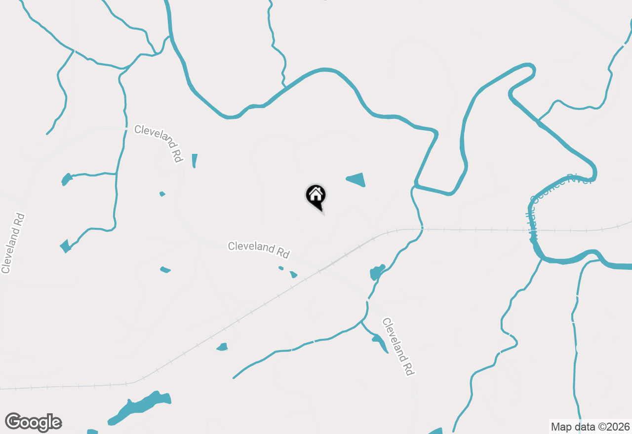 Map of 136 Deerhollow Road, Bogart, GA 30622