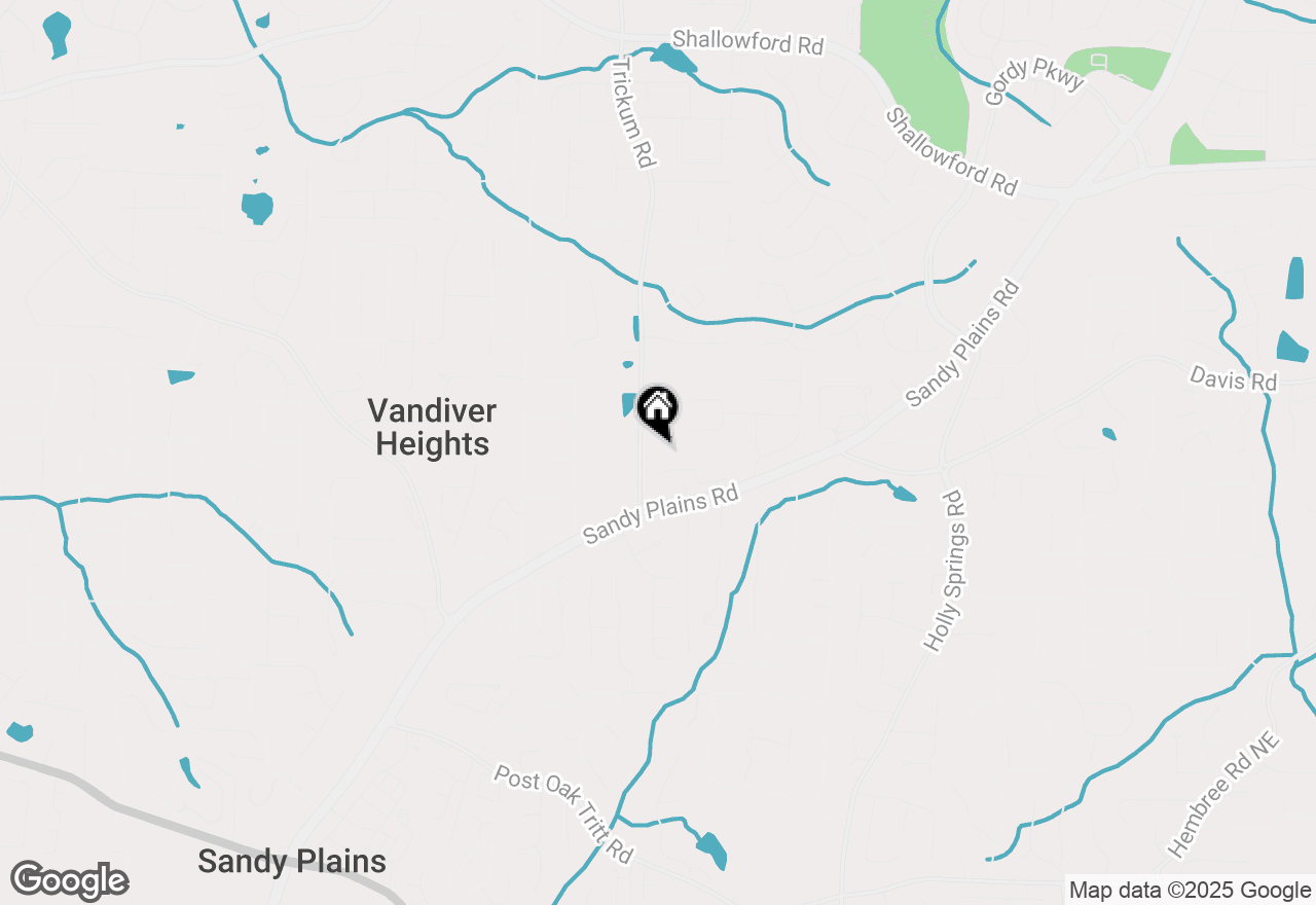 Map of 3150 Trickum Road Ne, Marietta, GA 30066