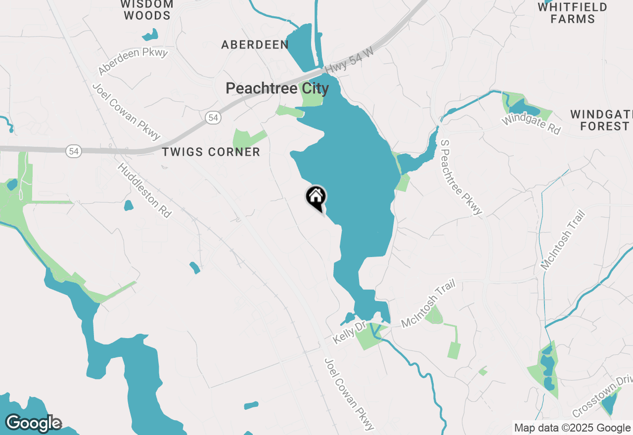 Map of 127 Loblolly Circle, Peachtree City, GA 30269