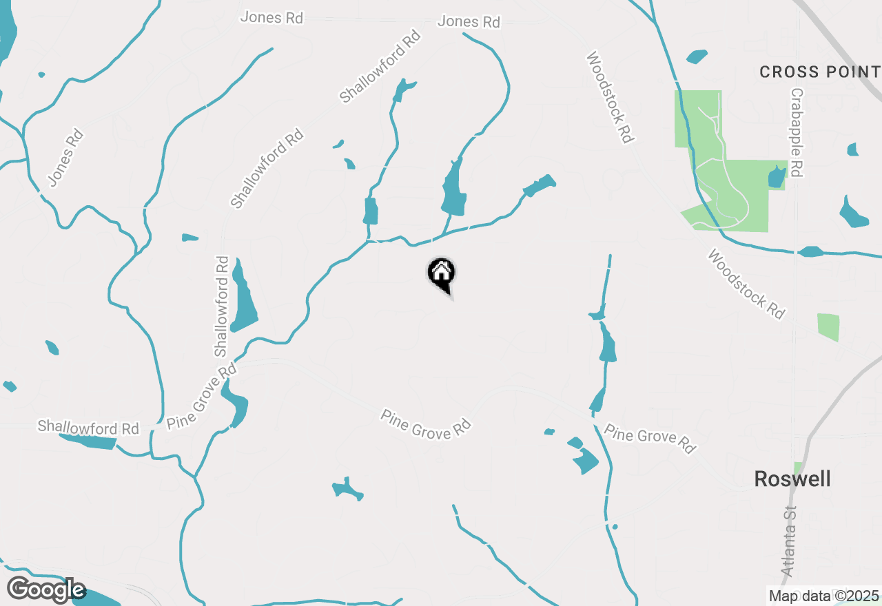 Map of 1050 Lake Charles Drive, Roswell, GA 30075