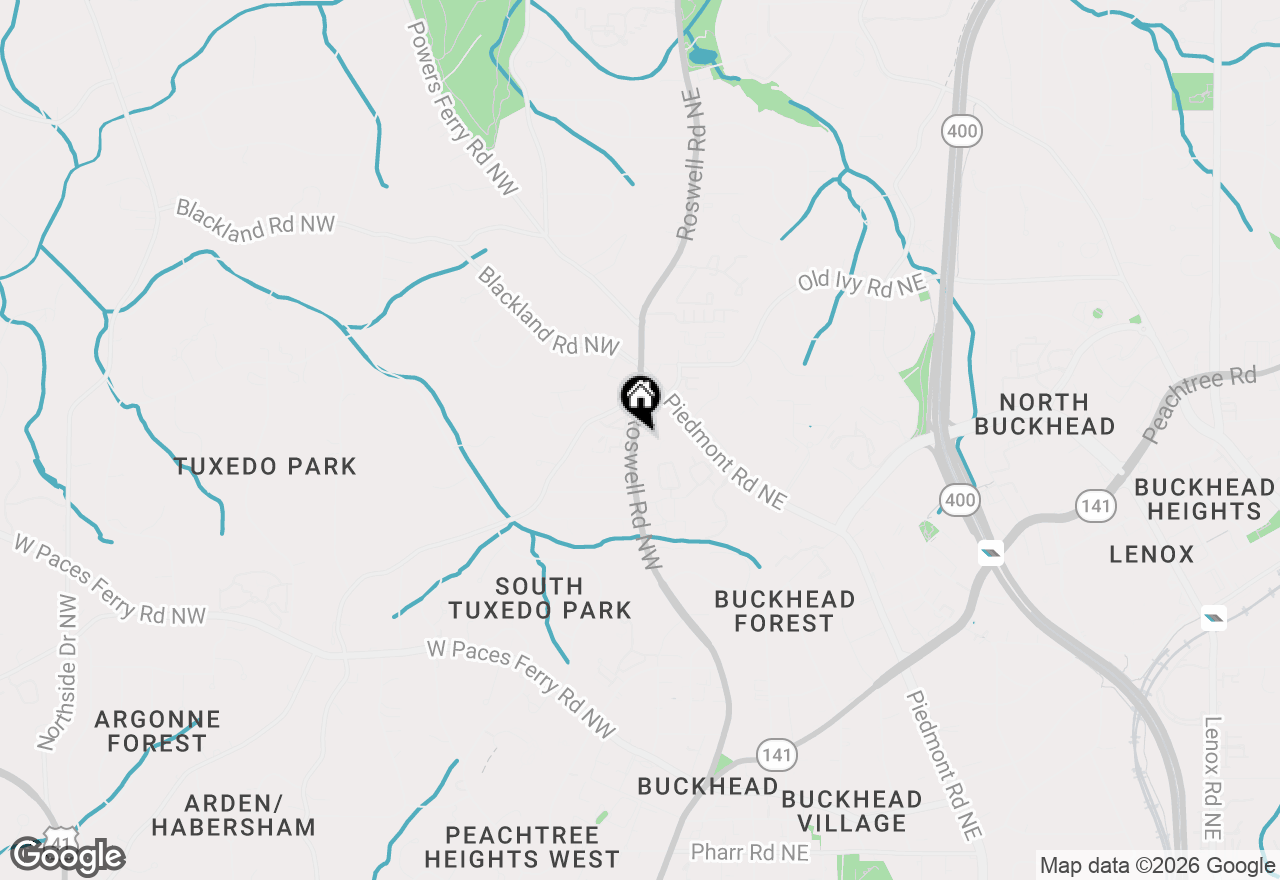 Map of 3541 Roswell Road Ne #9, Atlanta, GA 30305
