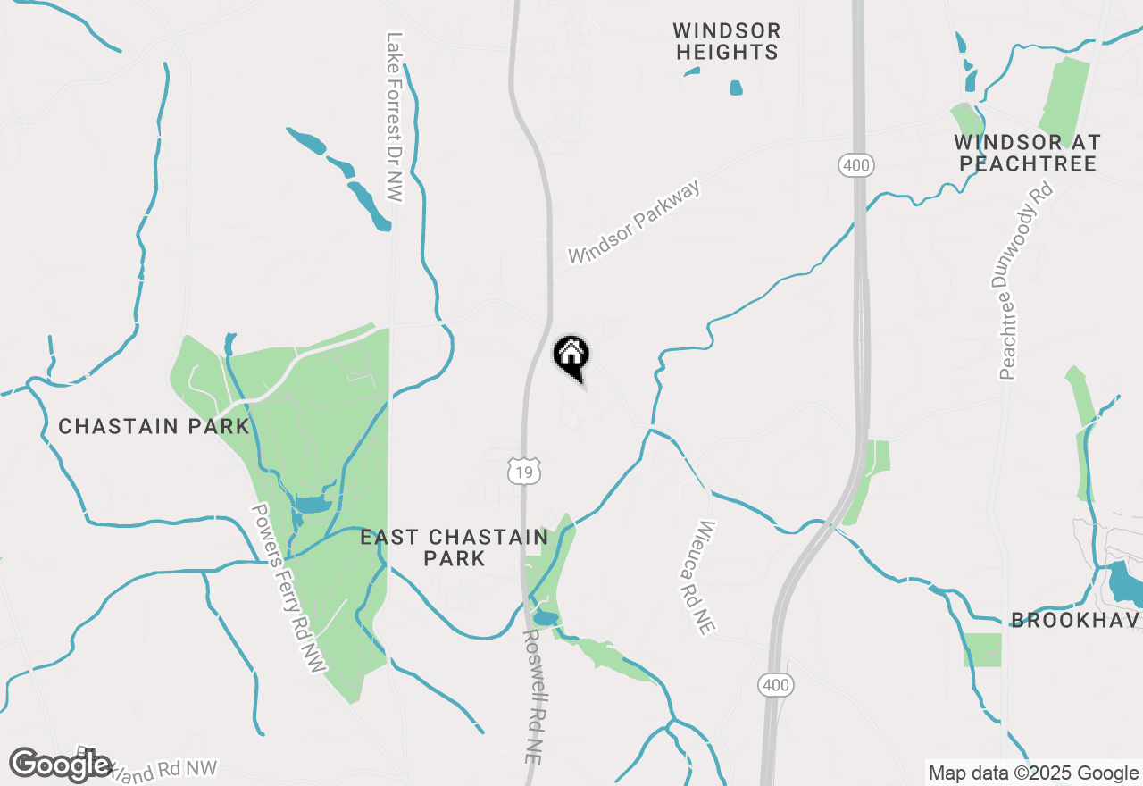 Map of 4620 Wieuca Road Ne #51, Atlanta, GA 30342