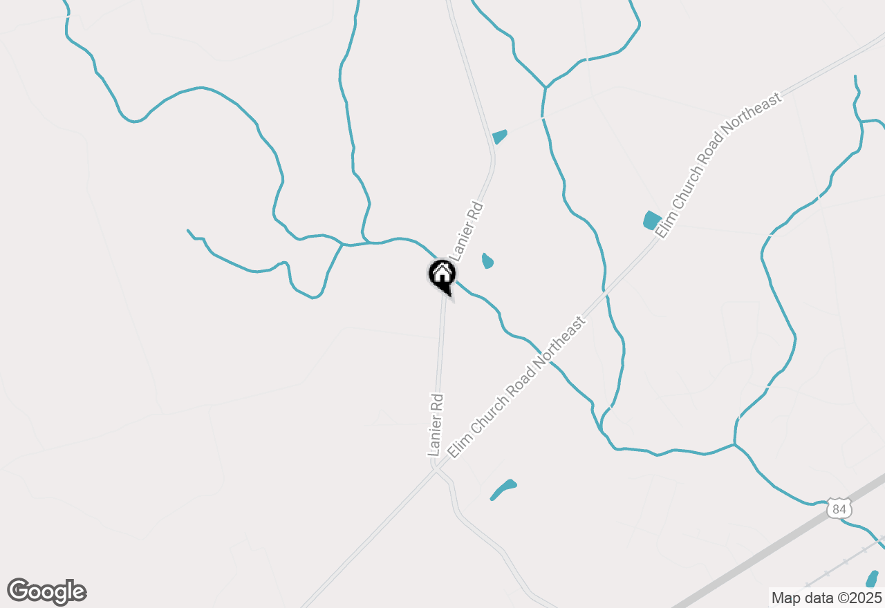 Map of 335 Lanier Road, Ludowici, GA 31316