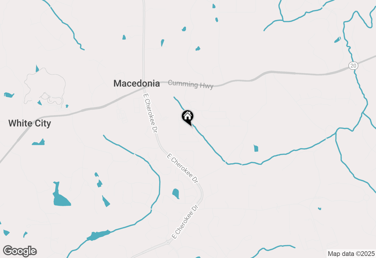 Map of 4008 Creekshire Trail, Canton, GA 30115