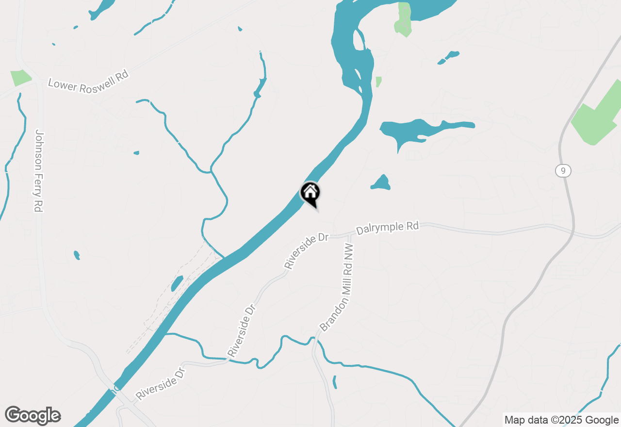 Map of 125 Wilderbluff Court, Sandy Springs, GA 30328