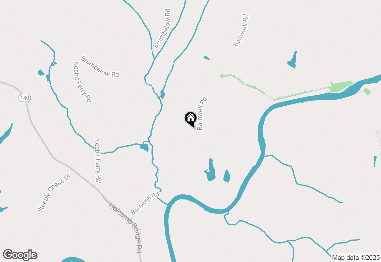 Map of 90 Fairway Ridge Drive, Alpharetta, GA 30022