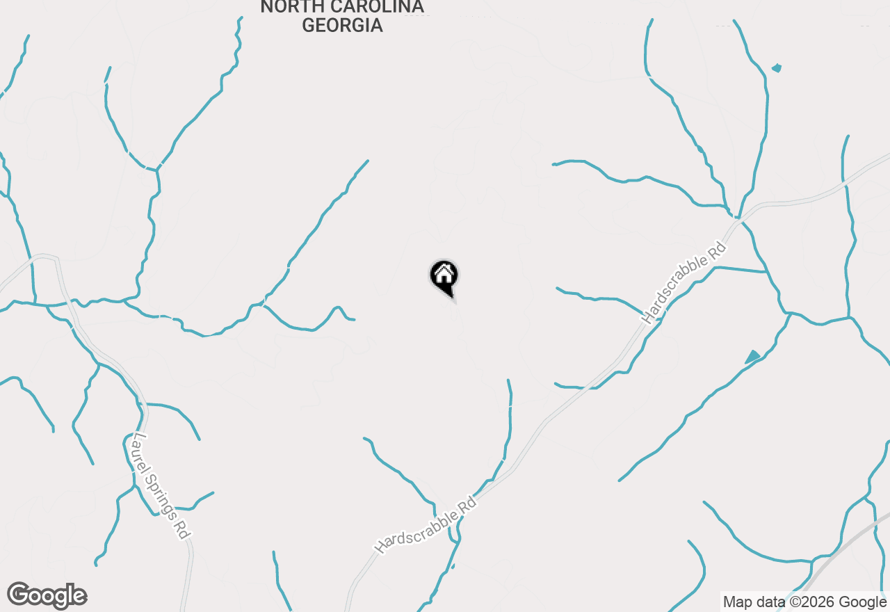 Map of 279 Rising Star Lane, Mineral Bluff, GA 30559