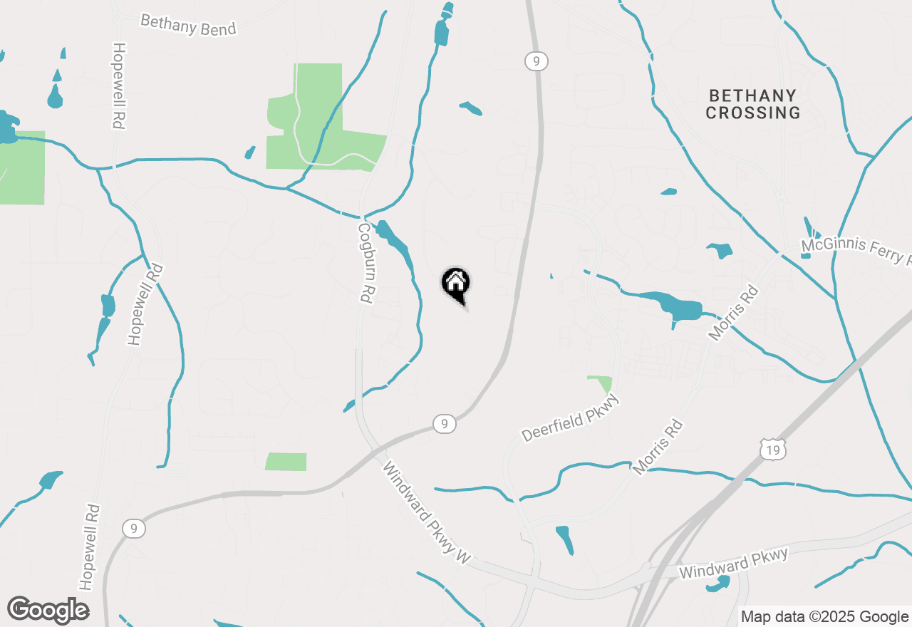 Map of 2941 Commonwealth Circle, Alpharetta, GA 30004