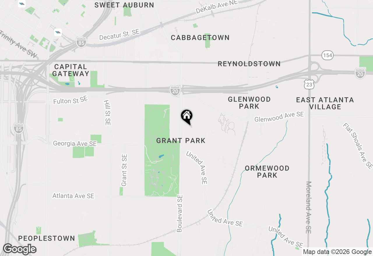 Map of 619 Rosalia Street Se, Atlanta, GA 30312