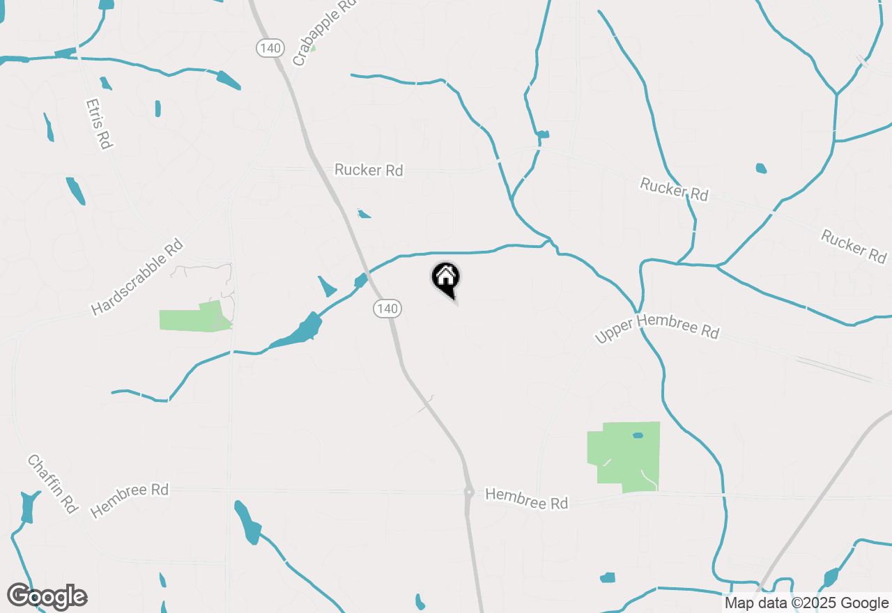 Map of 125 Bridle Trail Court, Roswell, GA 30076