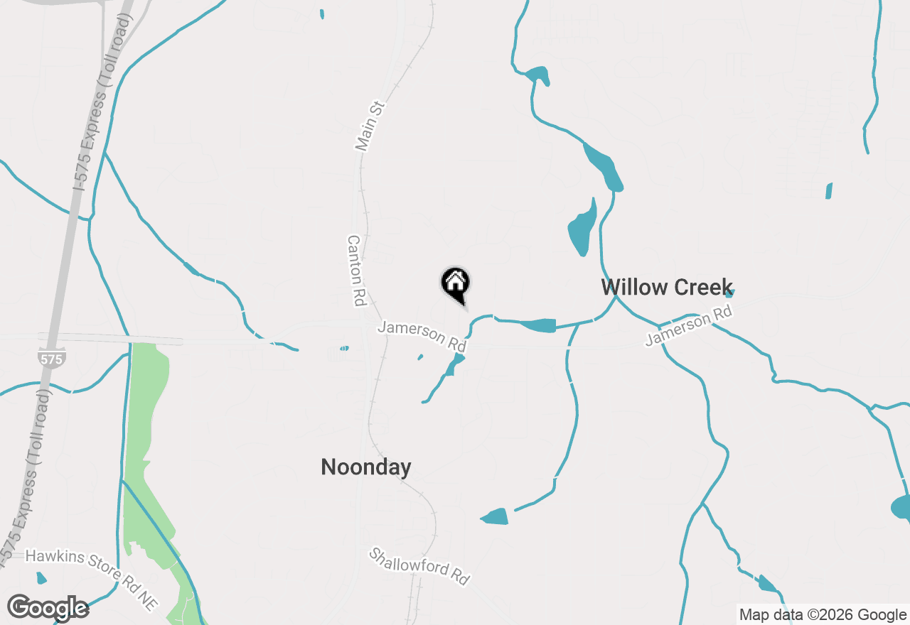 Map of 4855 Rockford Ridge Drive, Marietta, GA 30066