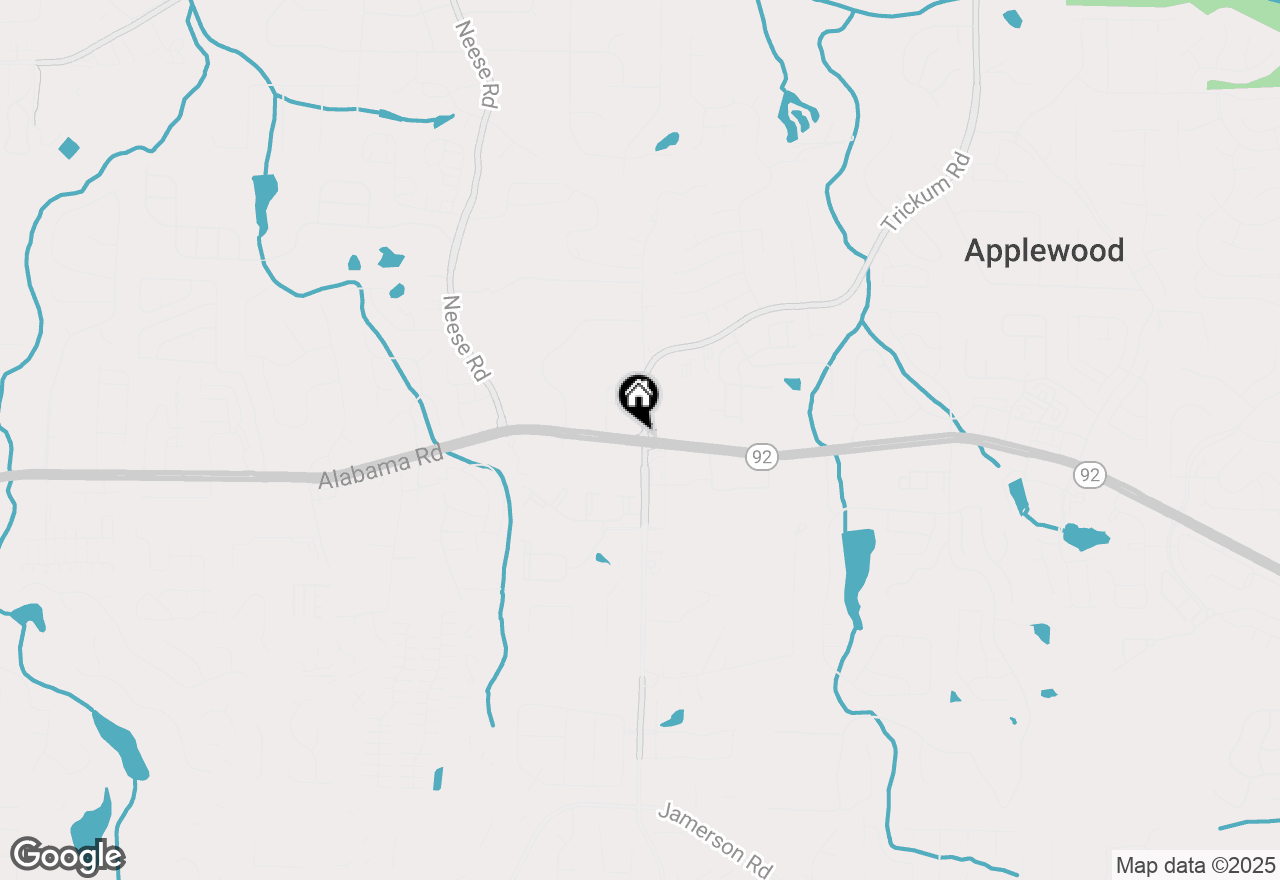 Map of 11836 Ga Hwy 92, Woodstock, GA 30188