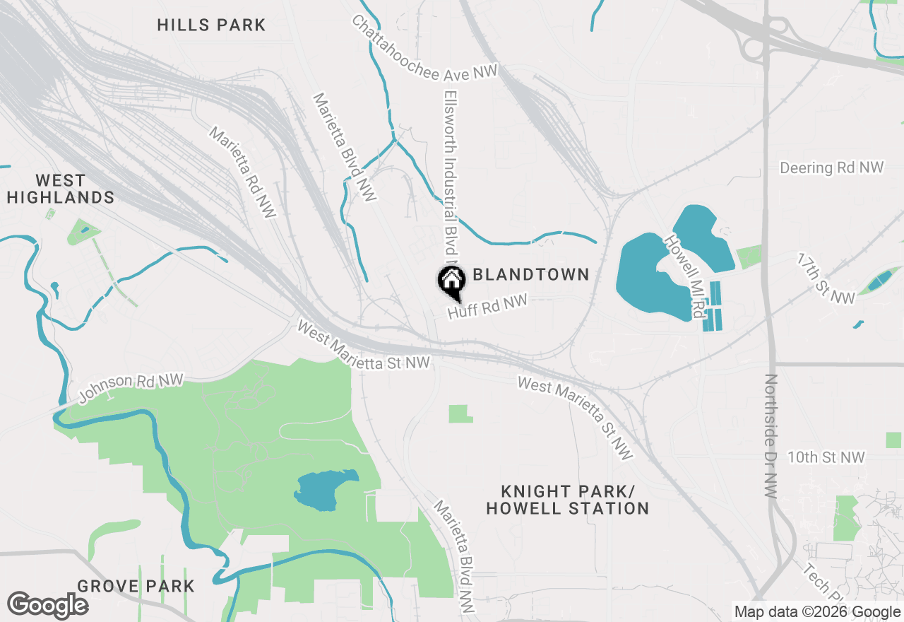 Map of 1199 Huff Road Nw #110, Atlanta, GA 30318