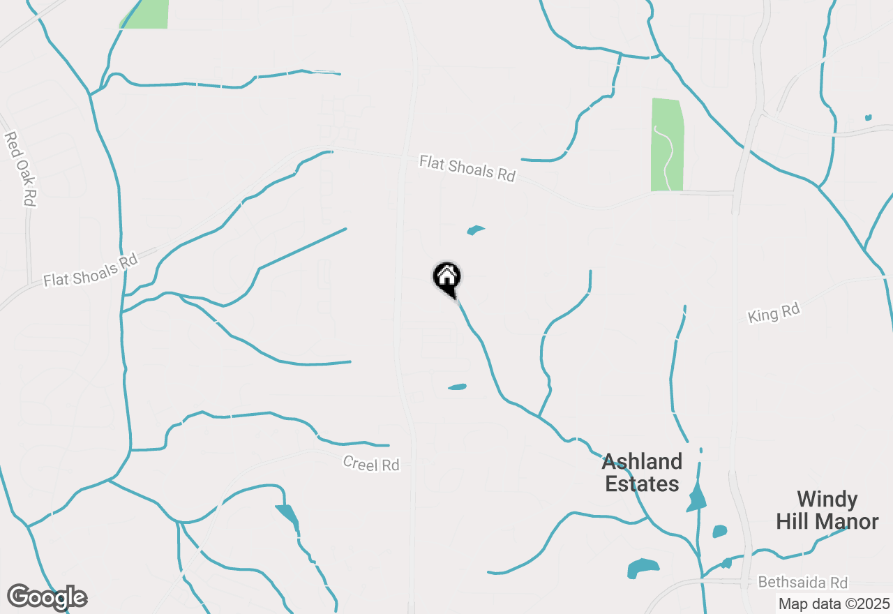 Map of 2317 Hackamore Drive, Atlanta, GA 30349