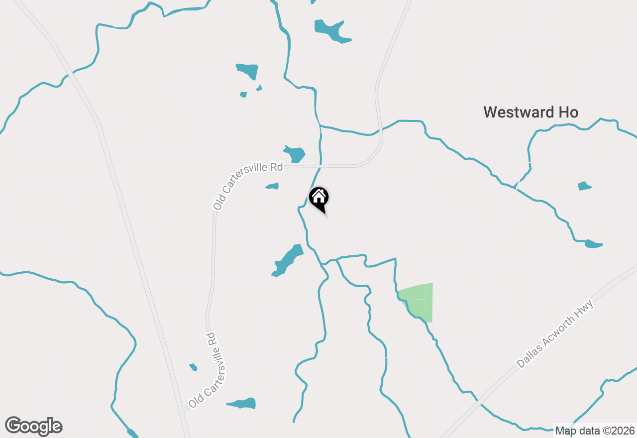 Map of 383 Saddlebrooke, Dallas, GA 30132