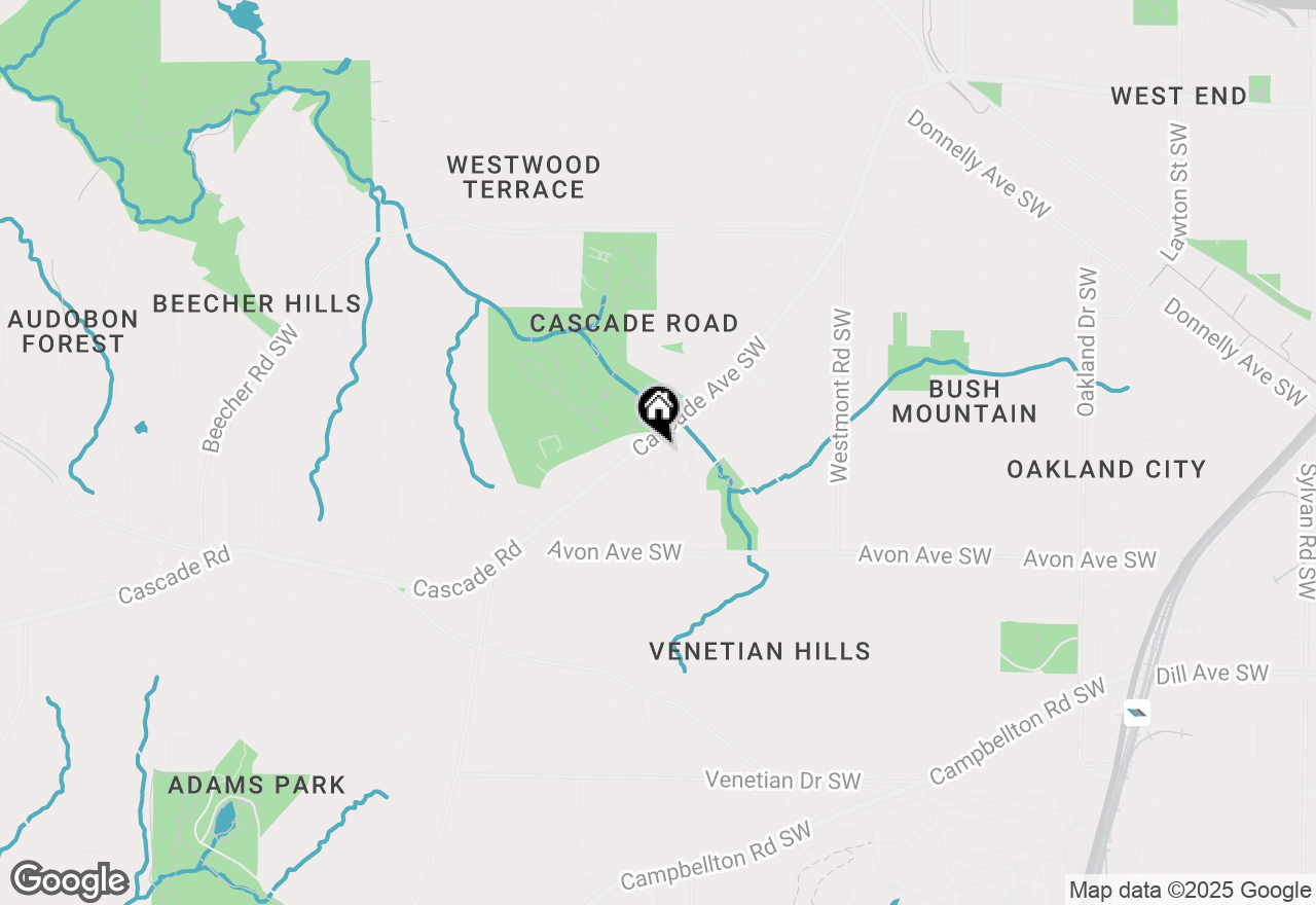 Map of 44 Belmonte Circle, Atlanta, GA 30311