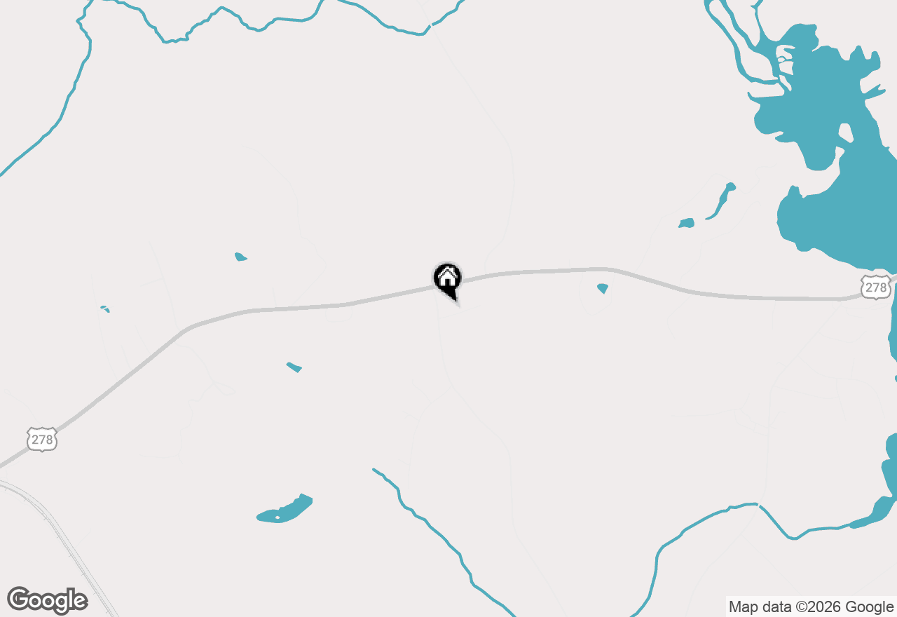 Map of 1050 Sugar Creek Church Road, Madison, GA 30650