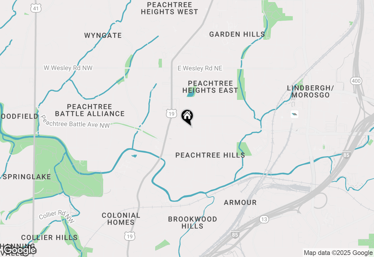 Map of 2429 Glenwood Drive Ne #B, Atlanta, GA 30305