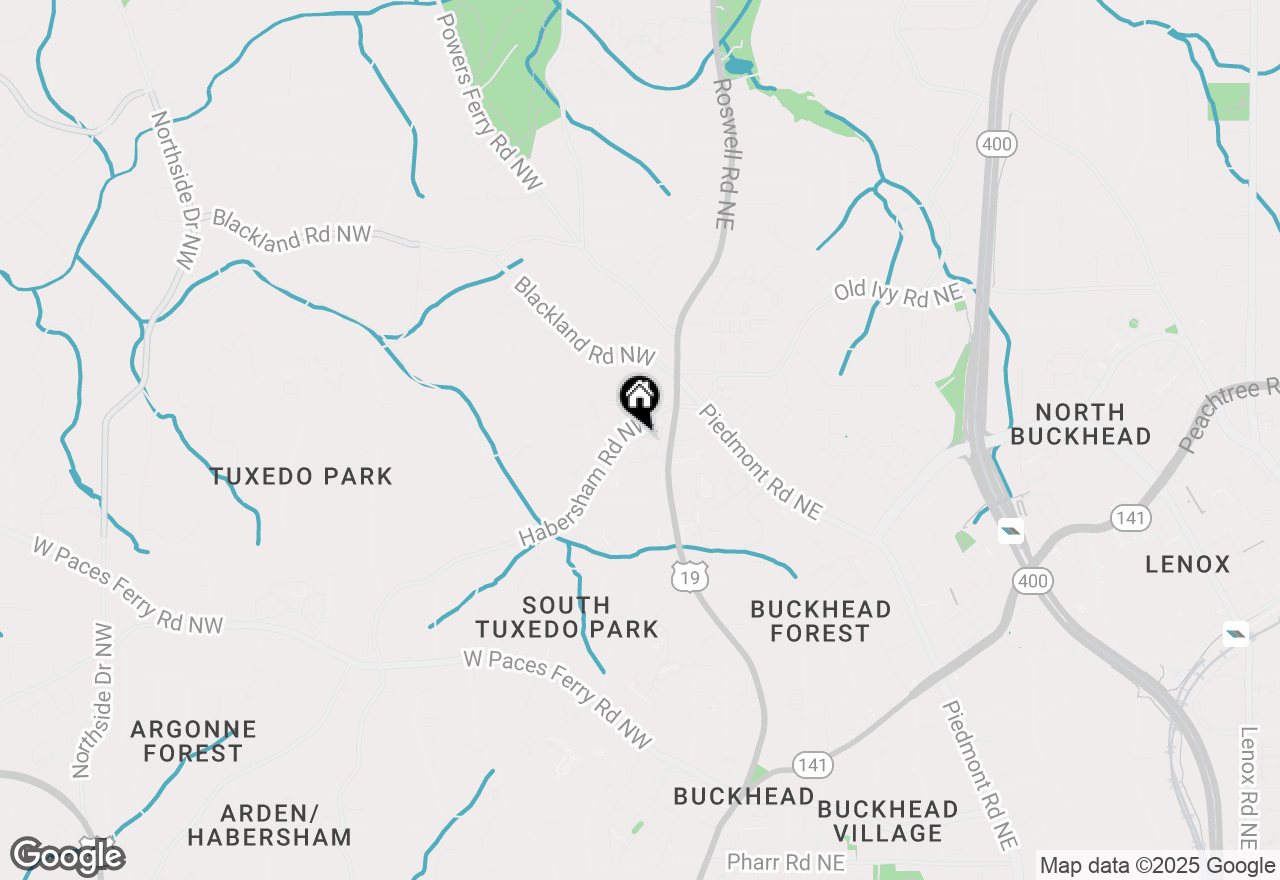 Map of 61 Honour Avenue Nw, Atlanta, GA 30305