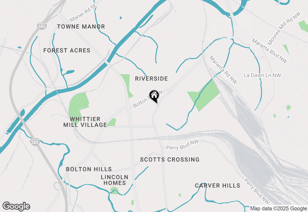 Map of 2030 Main Street Nw #404, Atlanta, GA 30318